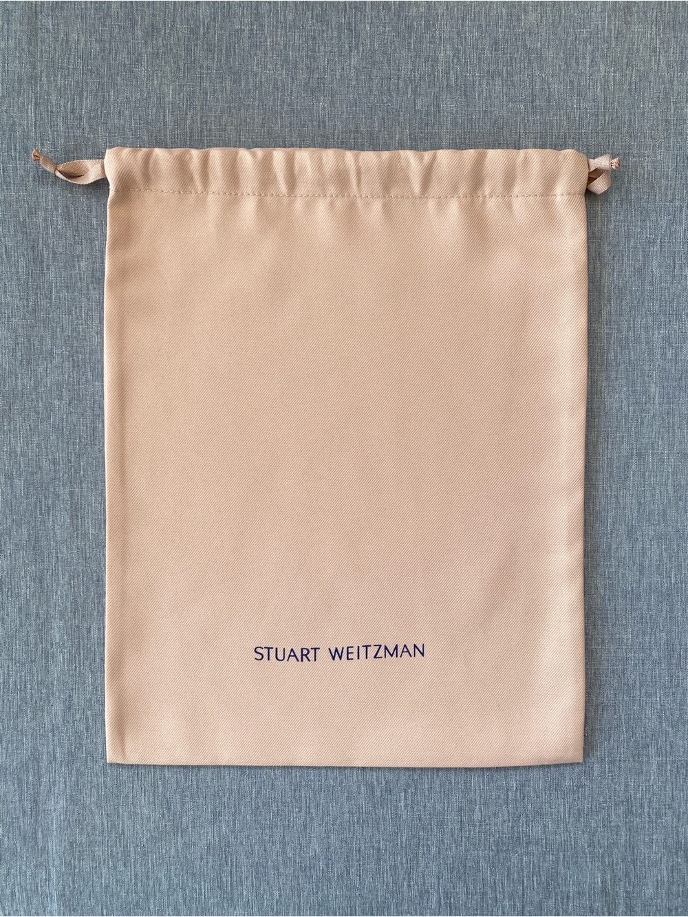 Authentic STUART WEITZMAN | Drawstring Dust Bag Gift Storage Rosy Blush Pink